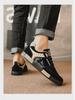 4647 Scarpe Casual da Uomo alla Moda Taglia Larga con Inserti in Camoscio - Calzature Sportive per Tutte le Stagioni
