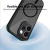 KEYSION Custodia Magnetica per Telefono per OPPO Reno15 Pro Max 5G Silicone+PC Traslucida Opaca Antiurto per OPPO Reno15 F 5G