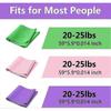 Resistance Bands - 3 Pack Elastic Fitness Bands For Yoga, Resistance Training