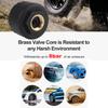 0-3.5Bar Digital Clock Car Tire Pressure Monitoring System Solar USB TPMS Rotating Holder T12 Temperature Warning Fuel Save