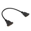 Displayport Extension Cable 4K DP HD Female to Female Cable Displayport Extension Cable with Fixing Nut Hole