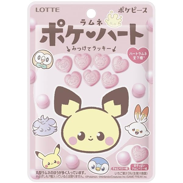 

Lotte Poke Heart Рамунэ 40г
