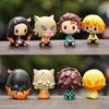 Demon Slayer Nezuko Q Version Blind Box Figur für Kuchen oder Schreibtischdekoration
