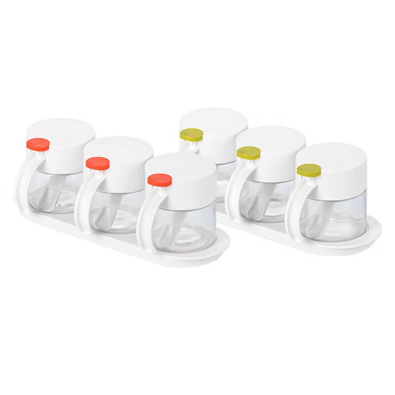 Chahua 3-Compartment Seasoning Box Set