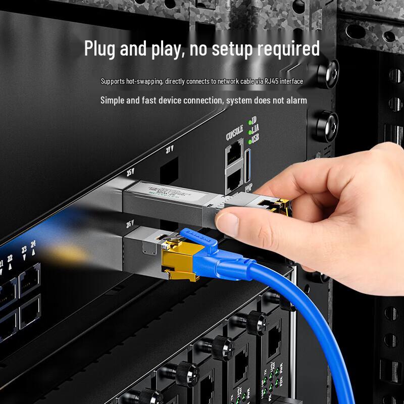Shanze SFP+ 10 Gigabit Fiber To RJ45 Electrical Module