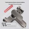 Gunmetal Grey All-Copper Shower Faucet Set
