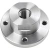 For Woodturning Wood Lathe Faceplate Turning Attachment Professional Accuracy Alloy Steel Construction Easy Tallation