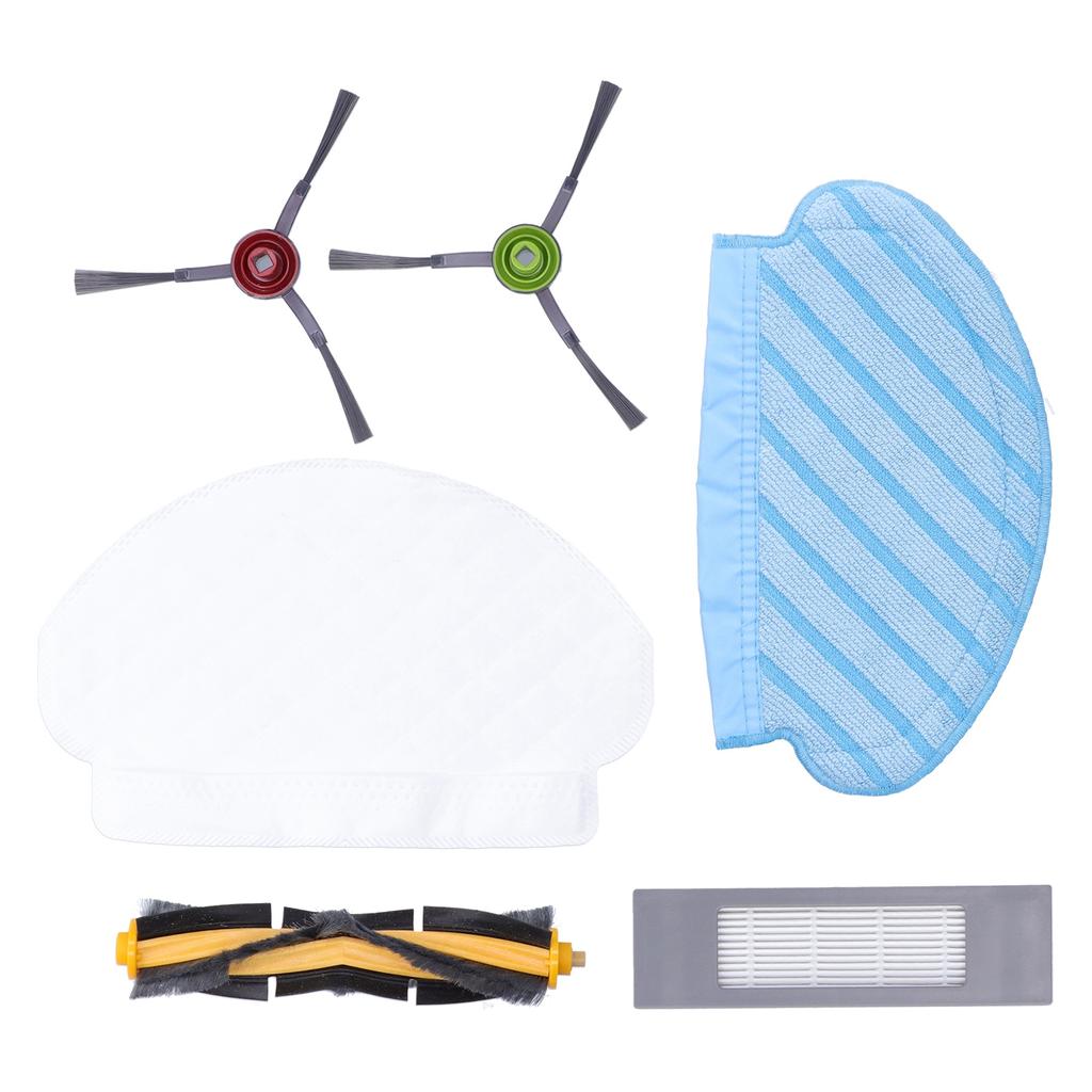 Kit Perie Laterală Principală Filtru Lavetă Lavabilă Lavetă de Unică Folosință Potrivit pentru Aspiratorul DEEBOT OZMO 950 920