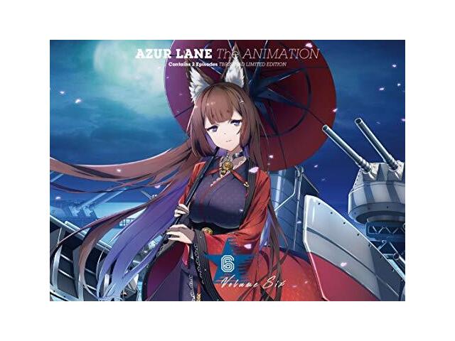 Azur Lane Vol.6 First Limited Edition Blu-ray Booklet TBR-29296D Animation NEW
