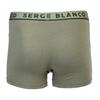 Set of 2 Khaki-shade Cotton Boxers for Men SERGE BLANCO
