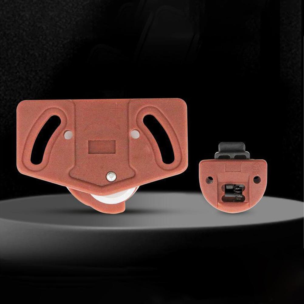 Set di rulli per ante scorrevoli di armadi con ruote in nylon per un funzionamento fluido