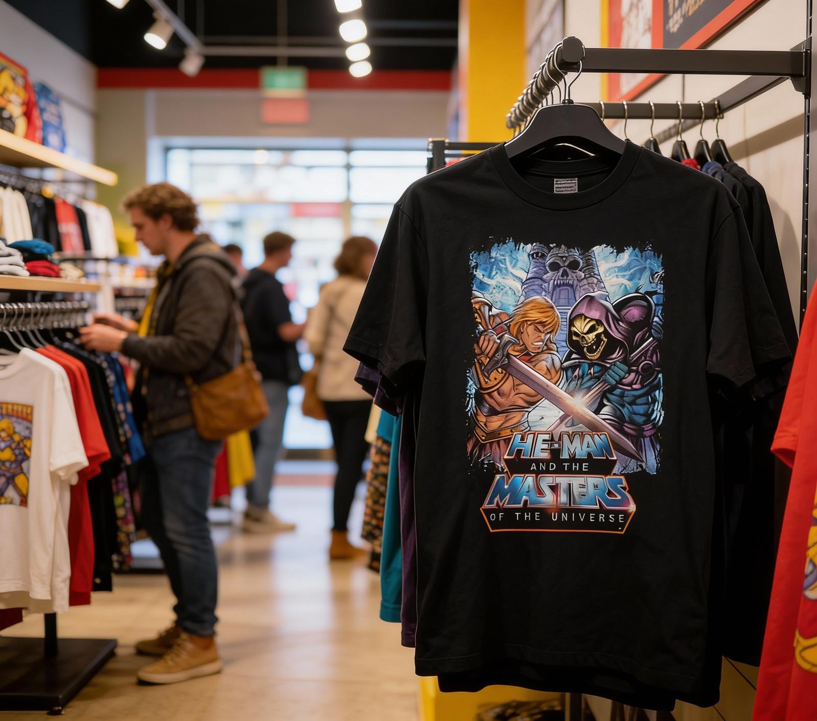 Masters of The Universe He-Man Sword Power Classic Vtg Graphic design T-Shirt XXXL