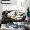 One Piece Character Print Flannel Blanket,High Quality Comfortable for All Seasons,Home Decor,Warmth and Comfort,Perfect for Christmas Gifts