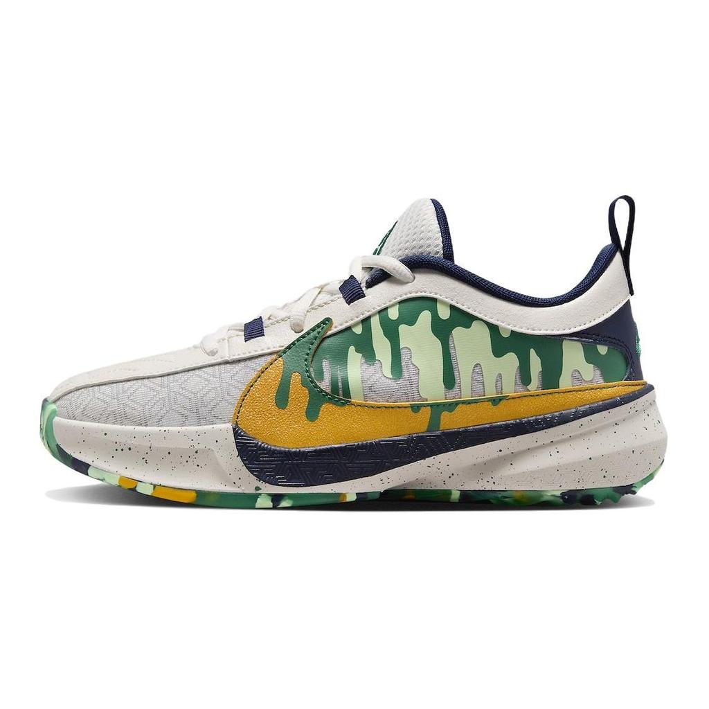 Nike Zoom Freak 5 SE GS Summer Camp Pack - Hometown Hero Kids Sneakers Grey Wolf-Grey University-Gold FN4975-001