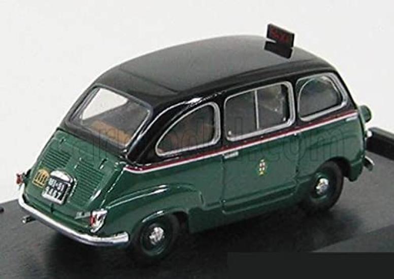 Blum Scale Fiat 600 Multipla Milano Taxi 1955 BRUMM FIAT 600 MULTIPLA TAXI MILANO 1/43