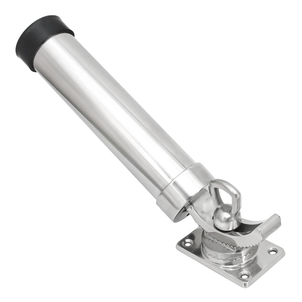 316 Stainless Steel Fishing Rod Holder Marine Hardware Adjustable Yacht Rod Pod Boat Accessories for Ships Yachts Boats Outdoor