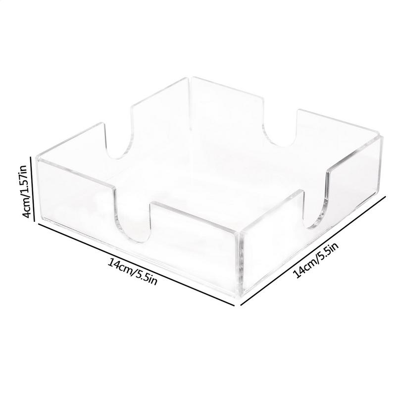 Clear Acrylic Cocktail Napkin Holder Bar Napkin Holder Top amongst Modern Beverage Napkin Holders for Paper Napkins