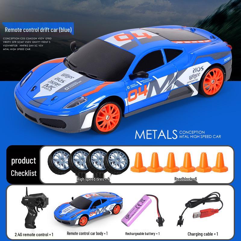 AE86 High-Speed 4WD RC Drift Racing Car - Professional Remote Control GTR Toy