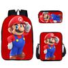 Mario, Primary And Secondary School Schoolbag, Children'S Backpack, Cartoon Satchel.