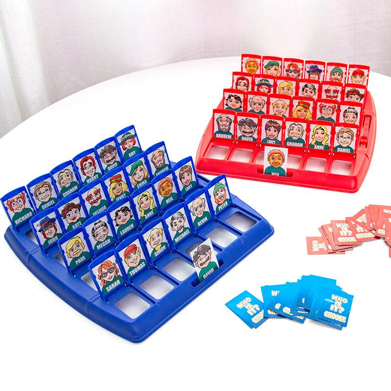 Carefully Chosen Guess Who Children's Logic & Reasoning Educational Game: A Fun Parent-Child Interactive Table Toy