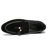 Neu Herren Wildleder Quasten Mokassins Bequeme Hochzeitsschuhe Schwarz Braun Slipper Loafers Oxford Sapatos Tenis Masculino
