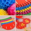 10PCS Jagged Edges Honeycomb Lantern Waterproof Spring Festival Pendant Paper Lantern Ball  Tree