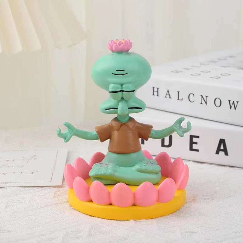 

Squidward Cartoon 3D Resin Phone Holder & Desktop Ornament for Kids
