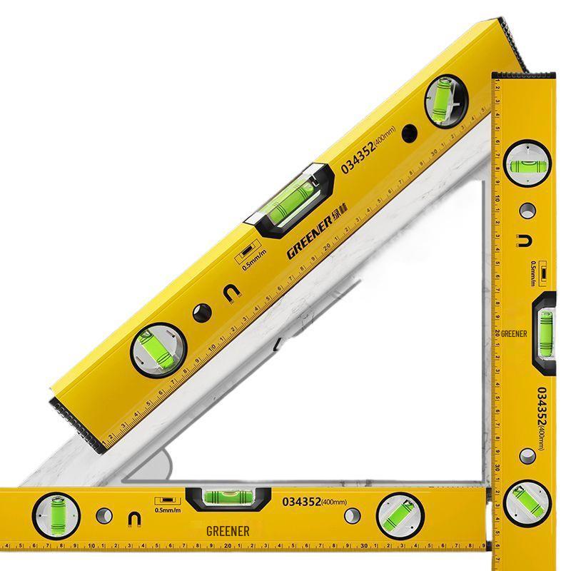 High Precision Magnetic Spirit Level Inclinometer - Aluminum Angle Square Tool