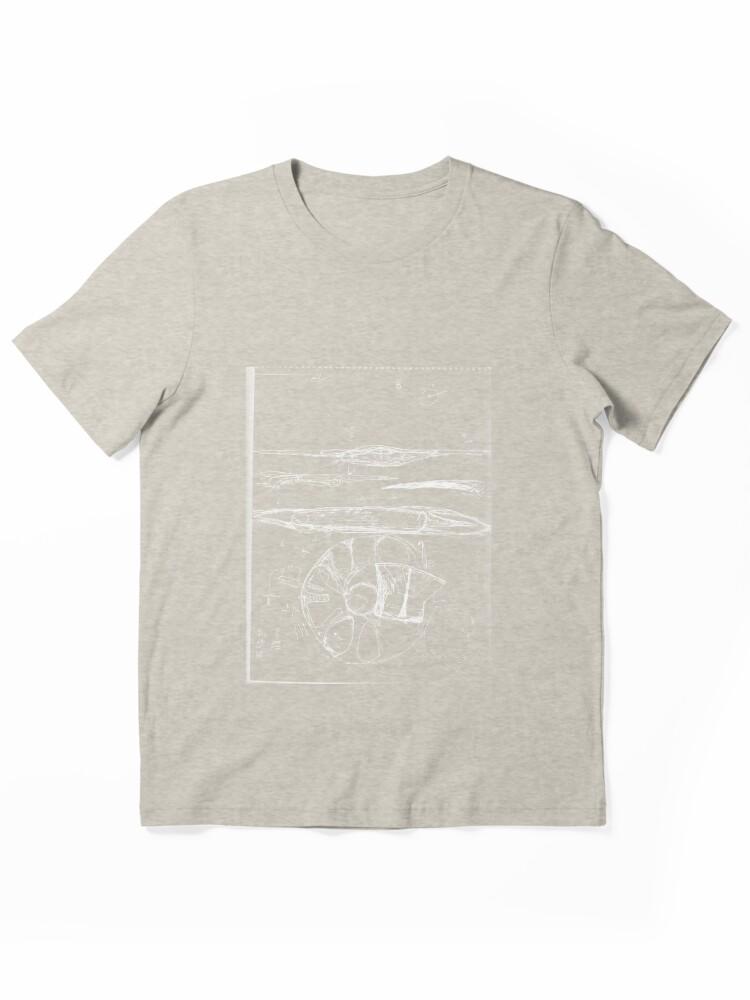 Thought on Electromagnetic Induction and Flight (black ) Essential Unisex T-Shirt