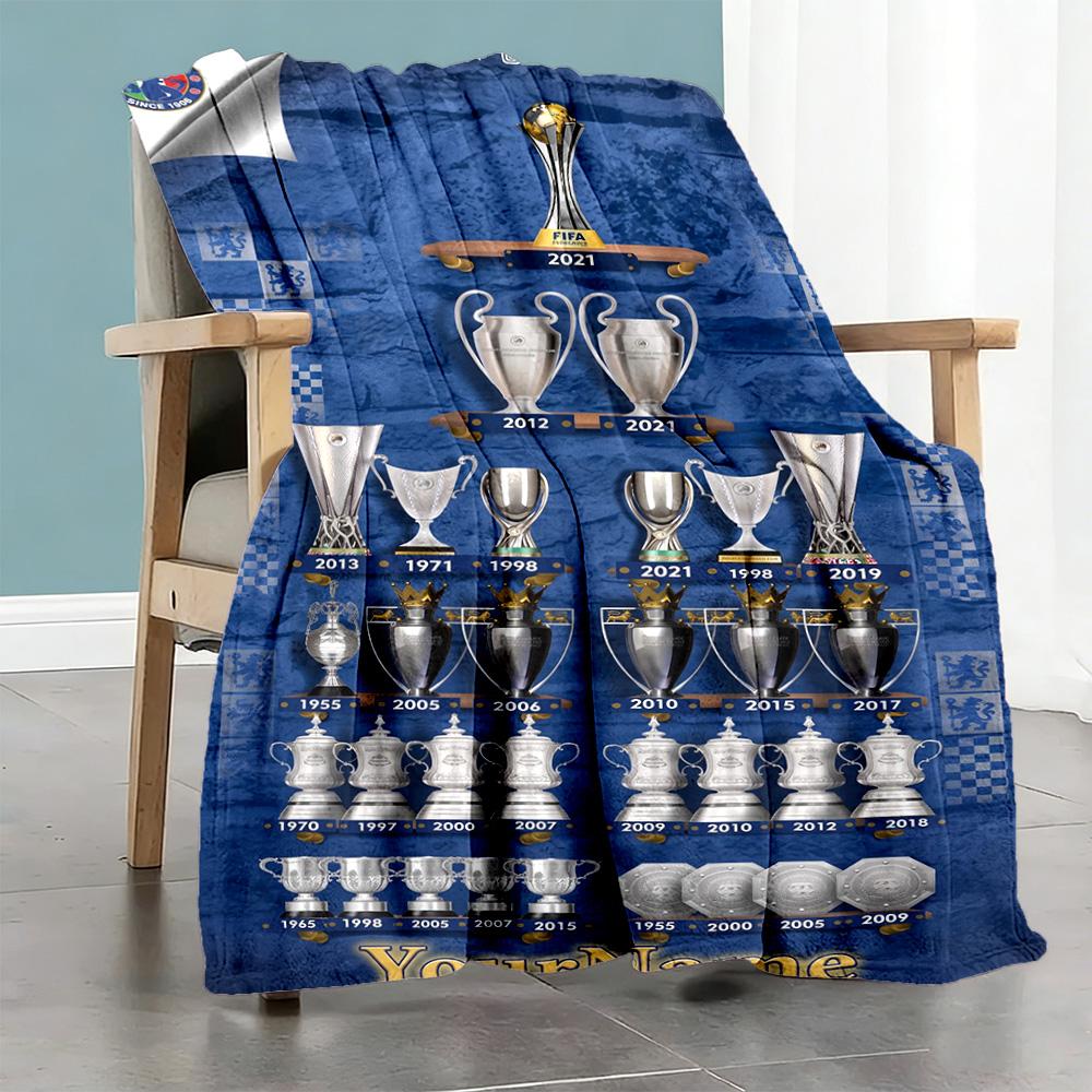 Chelsea Personalized Name Blanket Cozy Personalized Blanket Ultra-Soft for Home Decor Bedding Seaside Picnics Ideal for All Seasons