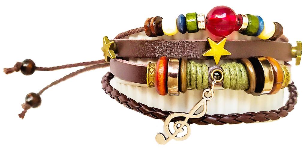 Men's Treble Clef Bracelet