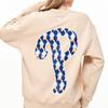 New MLB Old Flower Sweatshirts Unisex Light Sand Brown 3AMTM0631-10SAL