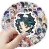 120ks nálepek s postavou Genshin Impact, periferní dekorace s motivem karikatury pro svépomocné obaly na mobilní telefony a plánovače – vodotěsné nálepky