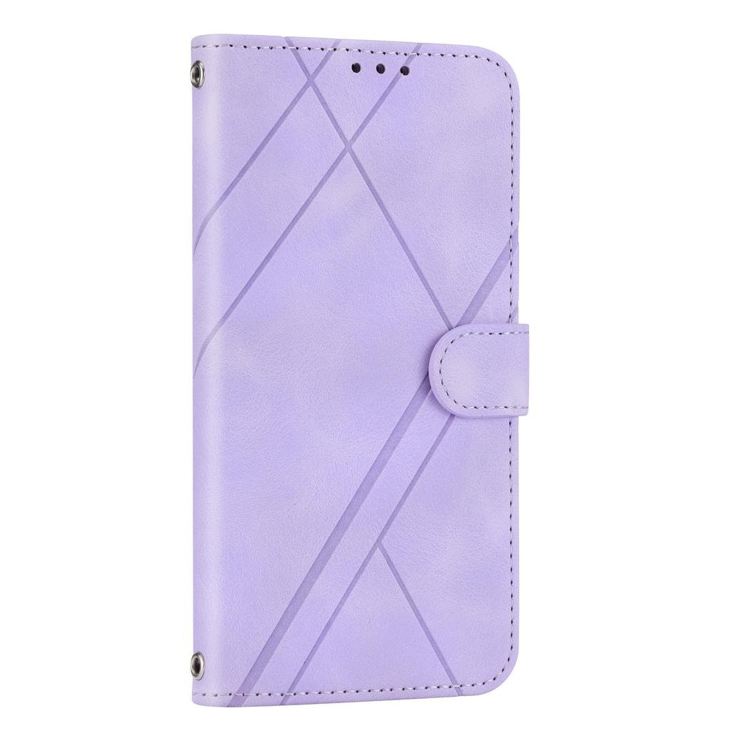 Suitable for Google 9Pro Mobile Phone Leather Case, Samsung S24 Matte Card Wallet Holder Diagonal Span Protective Case A55