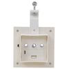 Outdoor Solar Lights 6 pcs LED Square 12 cm White