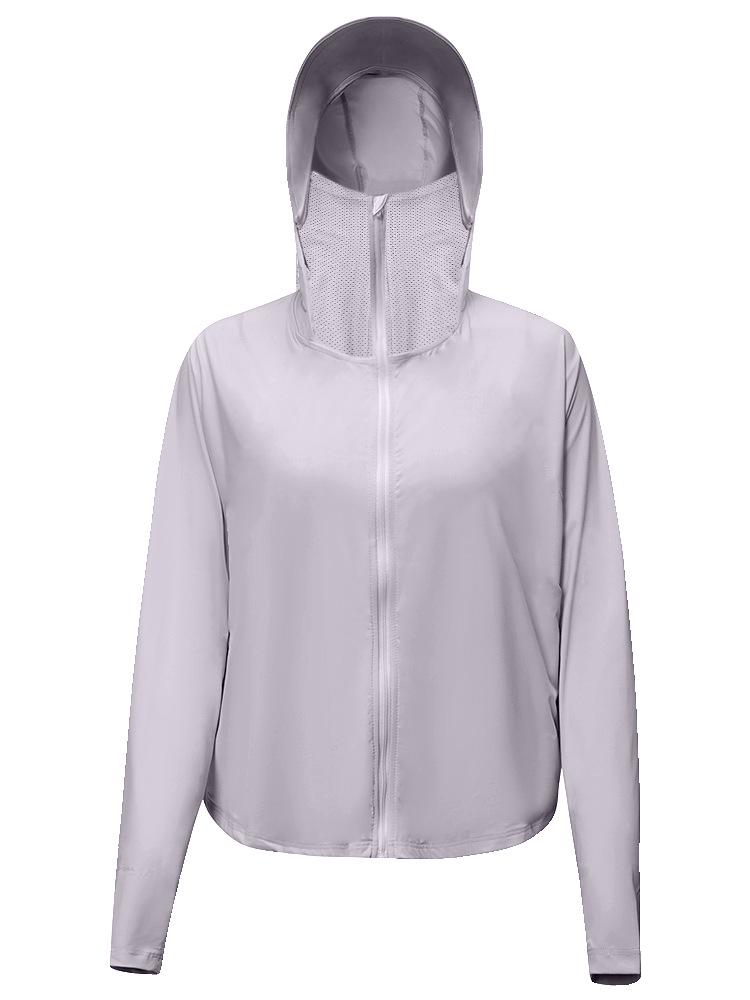 Women's UV Protection Ice Silk Hooded Cover-Up - Summer Sun Protection Top