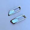 For Honda pilot  2024 2025 ABS chrome black Car Exterior Accessories Part  Rear Fog Lamp Light Bumper Reflector Frame Cover Trim