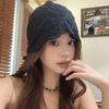Y2k Beanies Hat Breathable Skullcap Casual Embroidered Lace Hat  Girls