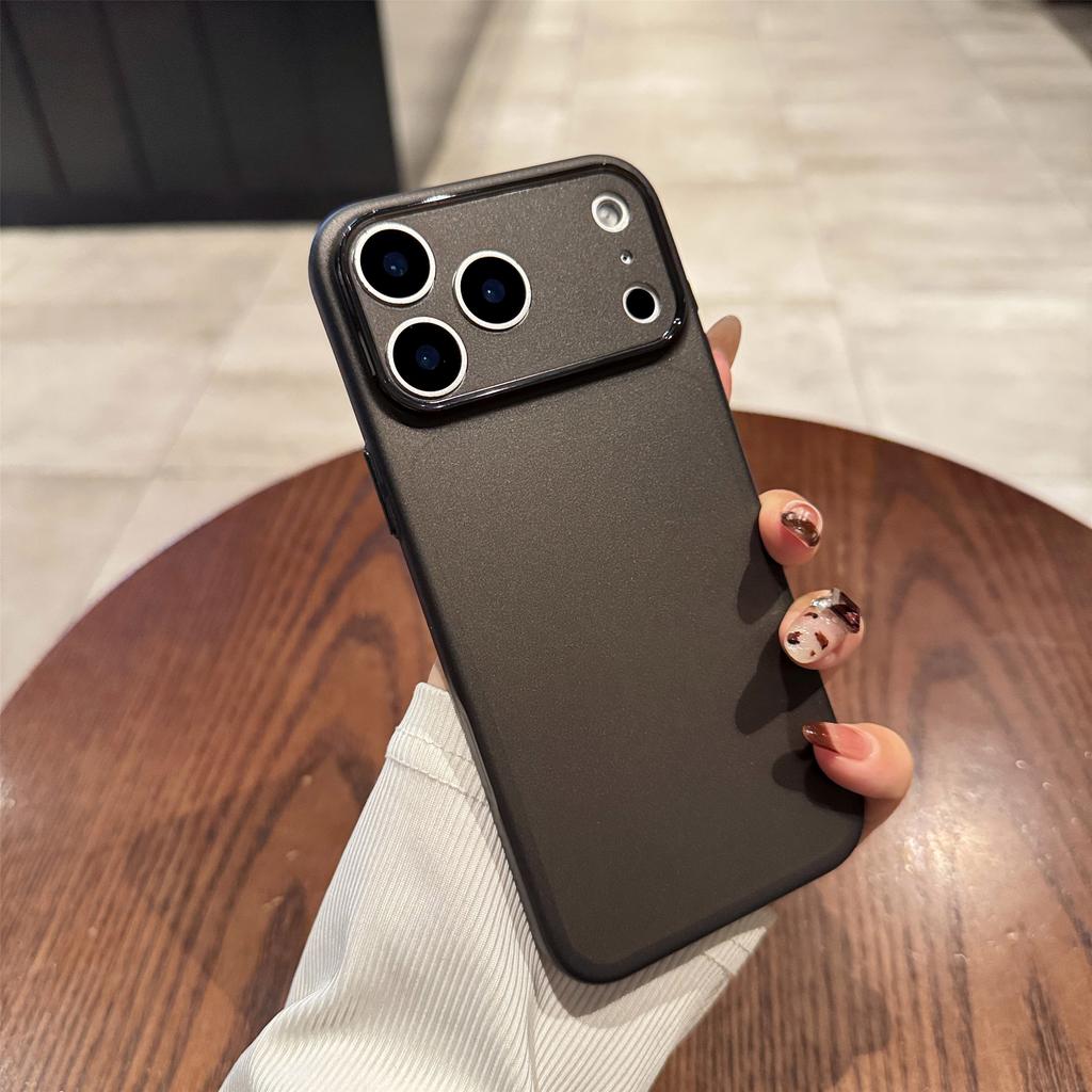 Ultra Dünne Schlanke Frosted TPU Weiche Handyhülle für iPhone Air 17 16 15 14 13 Pro Max Matt Transluzent Einfache Rückabdeckung