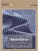 Children's Korean Style Plaid Cotton Shirt for Spring & Autumn 2025 - Casual Baby & Boys' Wear