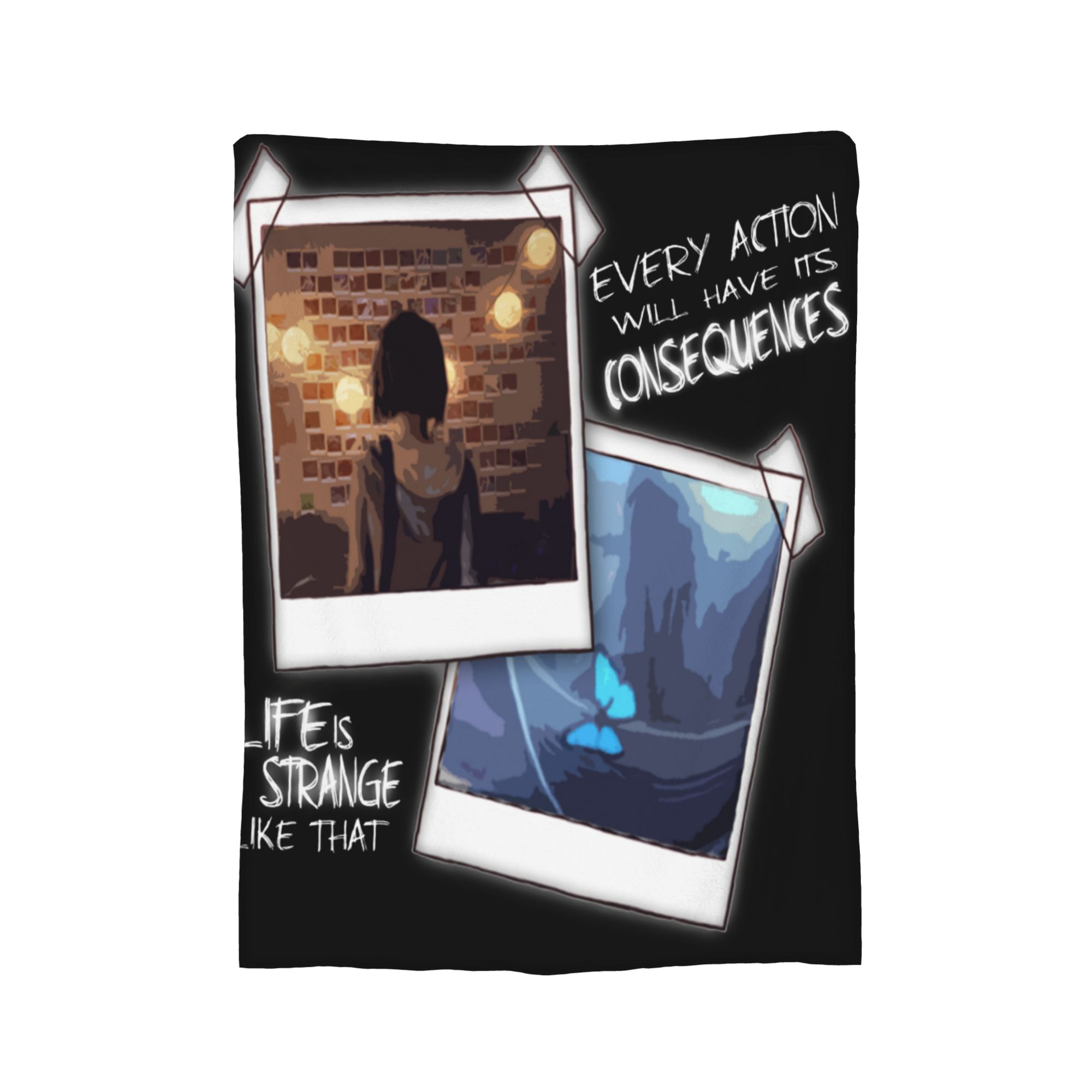 Life is Strange Game Blanket  Fuzzy Vintage Warm Throw Blankets for Home Spring Autumn 75x90cm