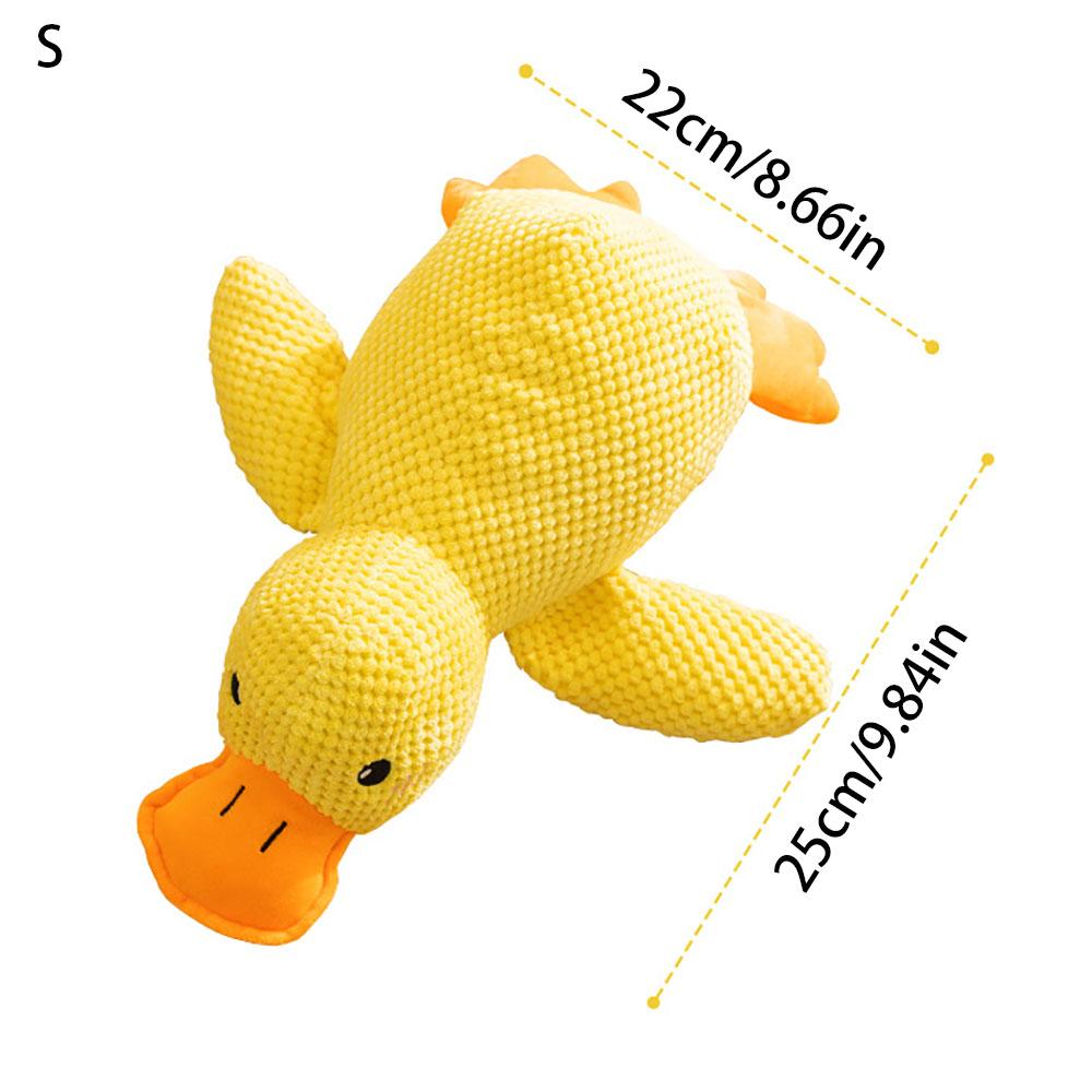 

Stormtrooper duck dog voice plush sleeping duck toy, small and medium-sized dog companion interaction, cat pet supplies.zwq