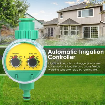 Plant Watering Drip Irrigation Kit DIY Watering System with Electronic Automatic Irrigation Timer Nozzles Misters Drippers 40 Meters Tubing