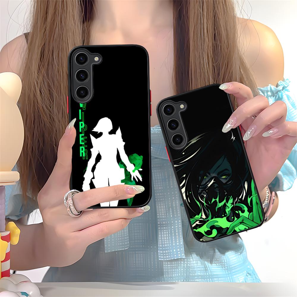 Valo Viper Phone Case for Samsung Galaxy S26 S25 S24 S23 S22 S21 Plus FE Ultra Skin Feel Shockproof Cover