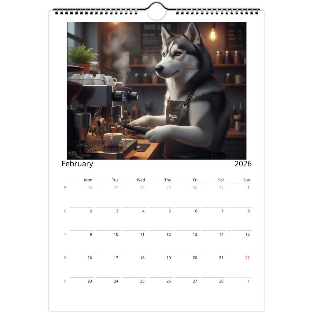 2026 Wall Calendar, Fun Themed Calendar, Fun Chat Gift, Perfect Choice For Home Use.