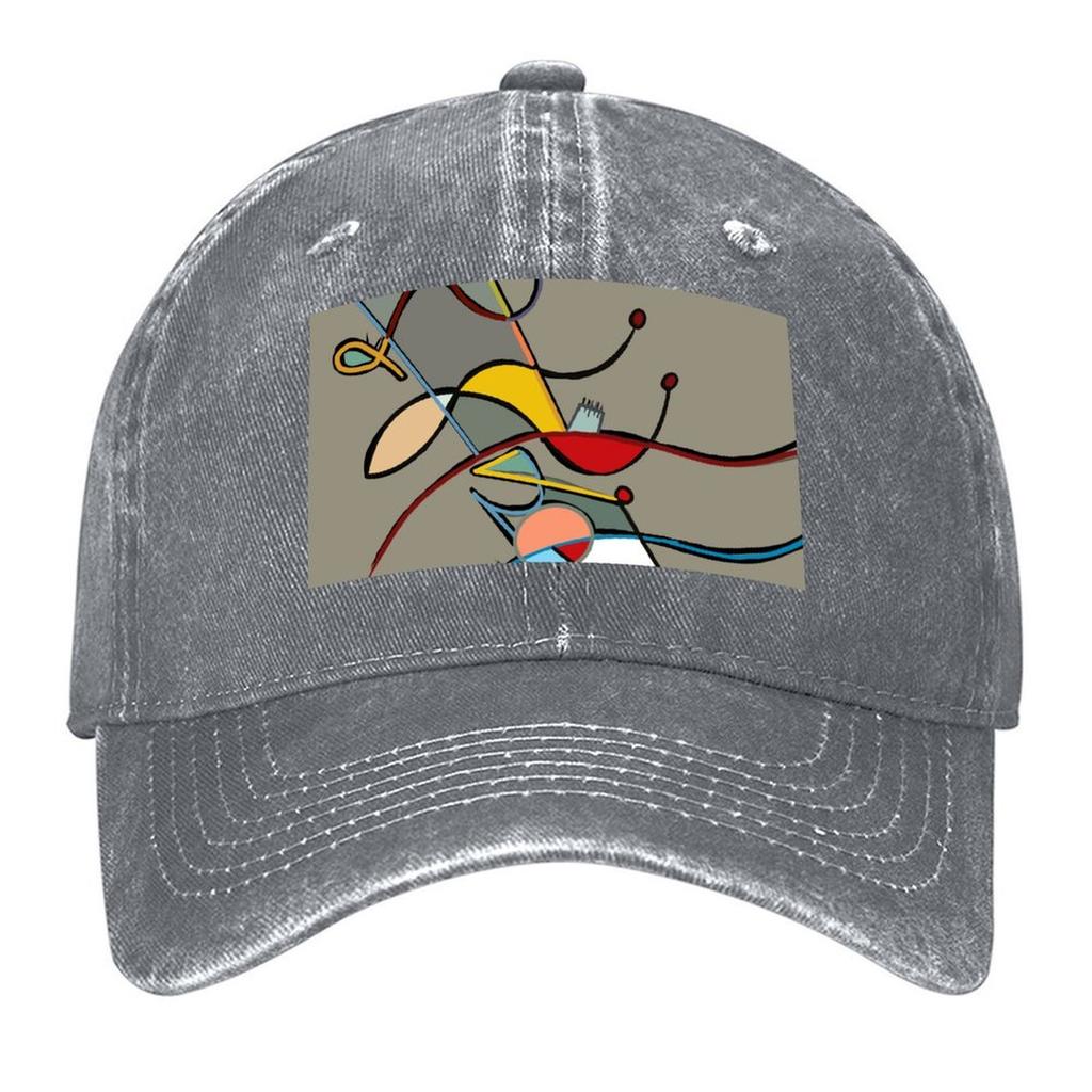 Cubist-Deconstructed Abstraction Mouse Baseball Cap designer cap Luxury Brand Brand Man cap Luxury man For Women2025 Men's