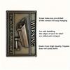 Security Camera Signs Warning No Trespassing Sign Metal Vintage Fade Resistant Video Security Property Signs for Garage Yard