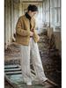 Women's New Style Winter Quilted Plaid Cotton Jacket: Fashionable Literary Short Ramie Coat