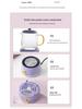 Large Capacity Electric Glass Kettle for Herbal Tea & Hot Milk