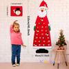 Christmas Felt Advent Calendar Wall Hanging Santa Advent Calendar with Pockets 24 Days Kids Toys For Children Christmas Gift